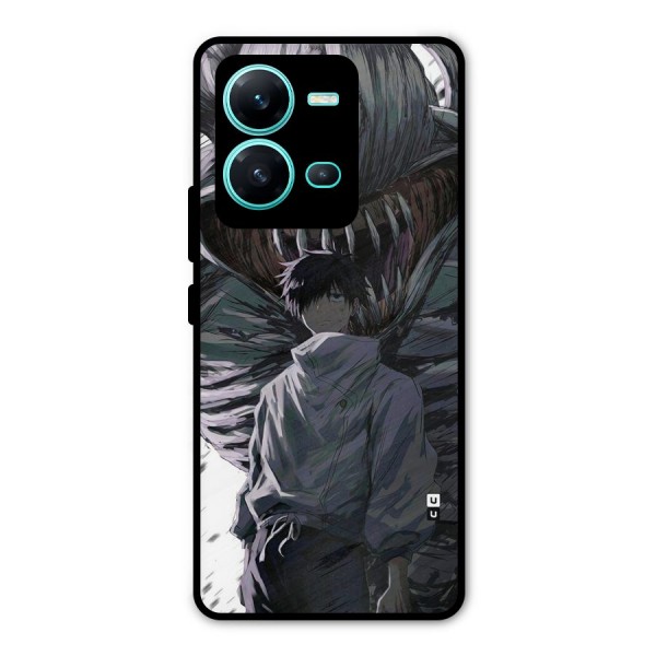 Yuta Strongest Curse User Metal Back Case for Vivo V25