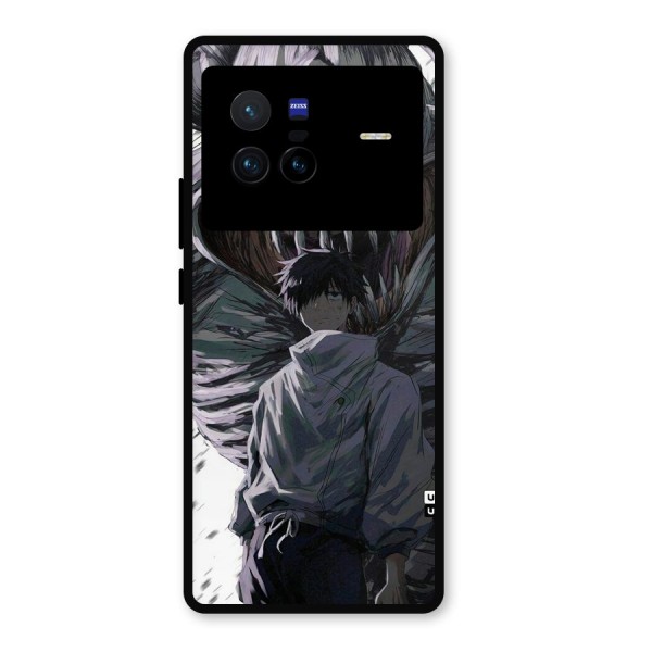 Yuta Strongest Curse User Metal Back Case for Vivo X80