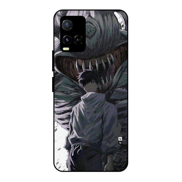 Yuta Strongest Curse User Metal Back Case for Vivo Y21