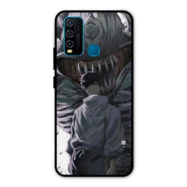 Yuta Strongest Curse User Metal Back Case for Vivo Y30