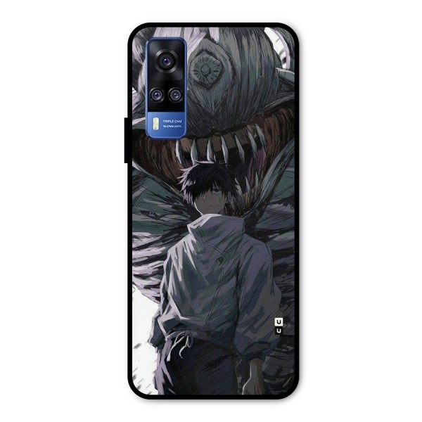 Yuta Strongest Curse User Metal Back Case for Vivo Y31