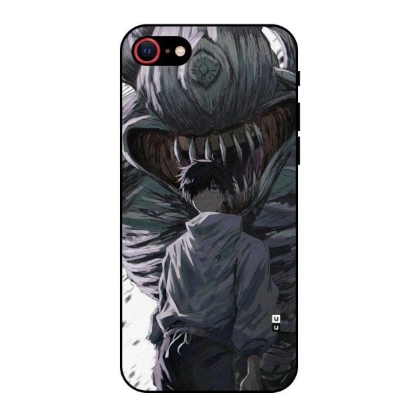 Yuta Strongest Curse User Metal Back Case for iPhone 7