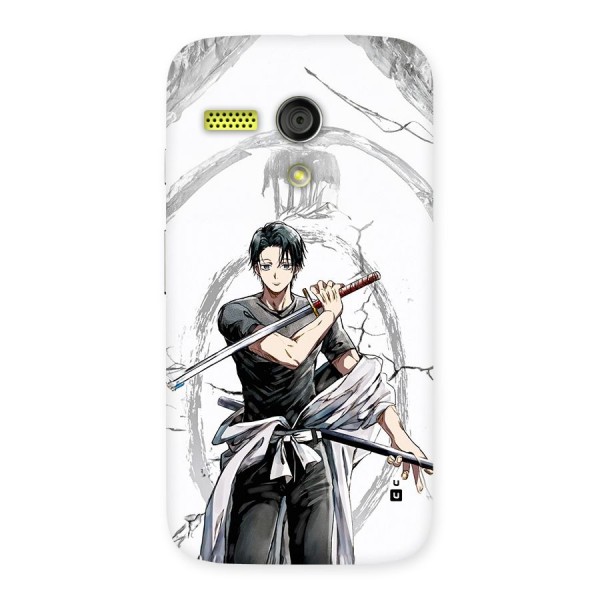 Yuta With Katana Back Case for Moto G