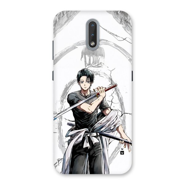 Yuta With Katana Back Case for Nokia 2.3