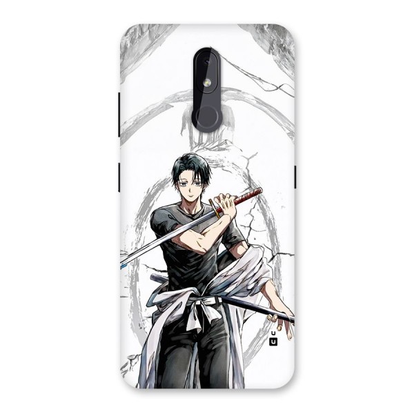 Yuta With Katana Back Case for Nokia 3.2