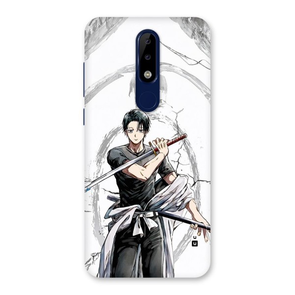 Yuta With Katana Back Case for Nokia 5.1 Plus