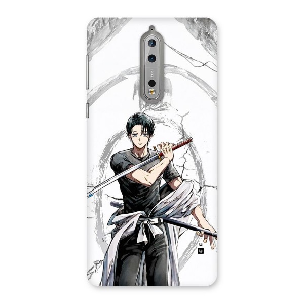 Yuta With Katana Back Case for Nokia 8