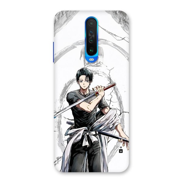 Yuta With Katana Back Case for Poco X2