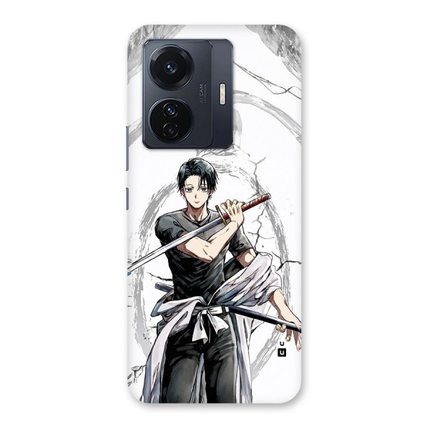 Yuta With Katana Back Case for Vivo iQOO Z6 Pro