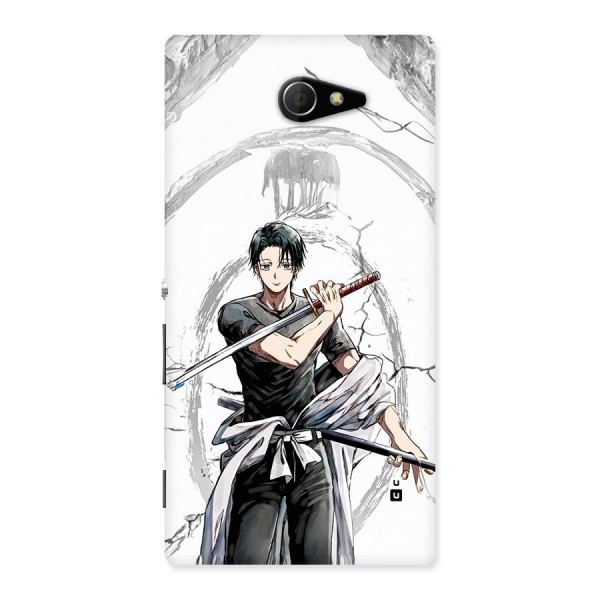 Yuta With Katana Back Case for Xperia M2