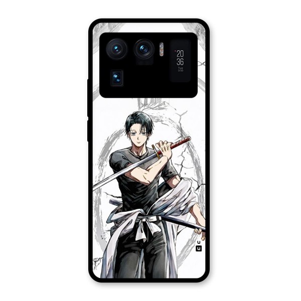 Yuta With Katana Glass Back Case for Mi 11 Ultra