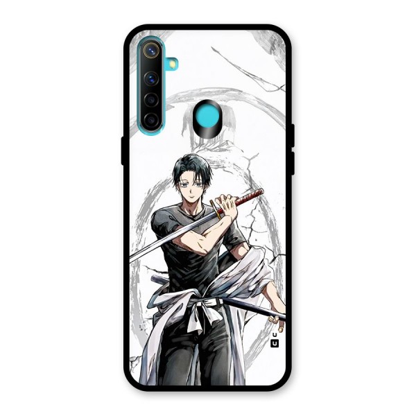 Yuta With Katana Glass Back Case for Realme 5