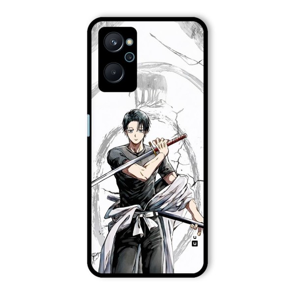 Yuta With Katana Glass Back Case for Realme 9i