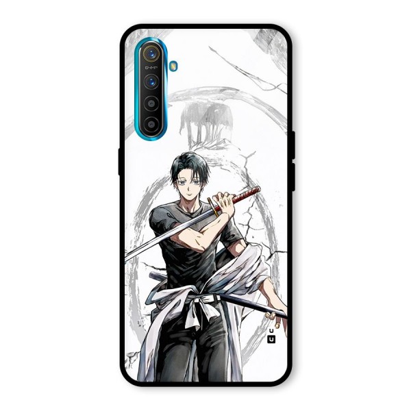 Yuta With Katana Glass Back Case for Realme X2