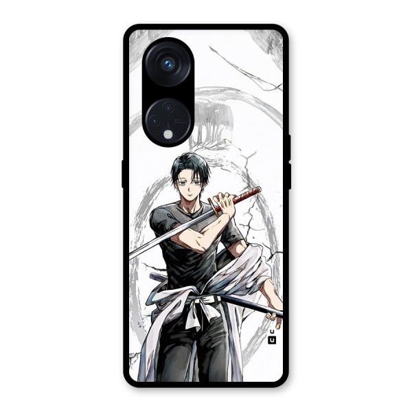 Yuta With Katana Glass Back Case for Reno8 T 5G