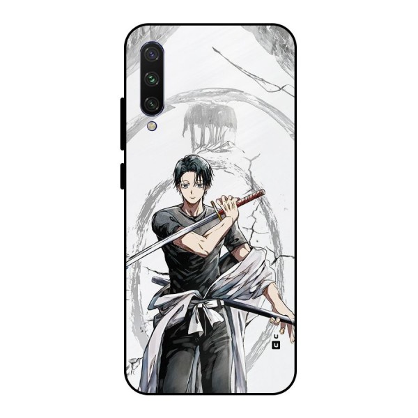 Yuta With Katana Metal Back Case for Mi A3