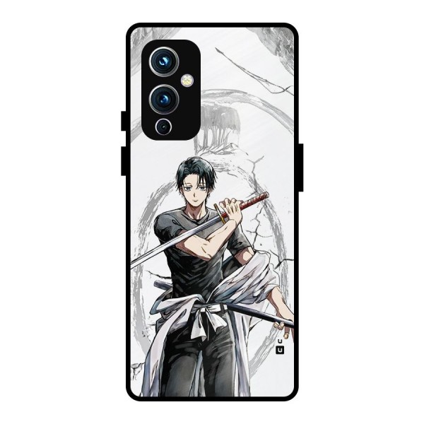 Yuta With Katana Metal Back Case for OnePlus 9