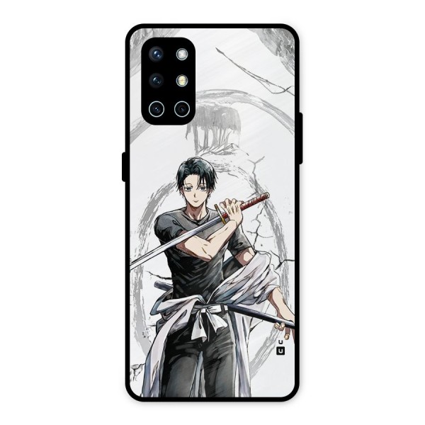 Yuta With Katana Metal Back Case for OnePlus 9R