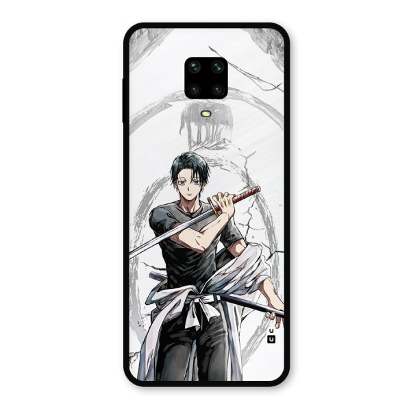 Yuta With Katana Metal Back Case for Poco M2 Pro