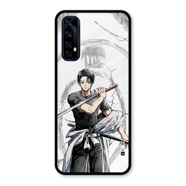 Yuta With Katana Metal Back Case for Realme 7