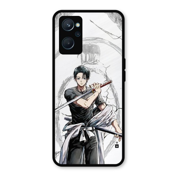 Yuta With Katana Metal Back Case for Realme 9i