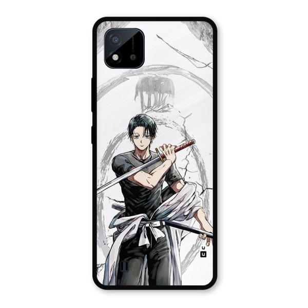 Yuta With Katana Metal Back Case for Realme C11 2021