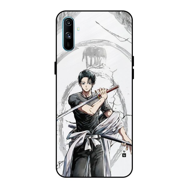 Yuta With Katana Metal Back Case for Realme C3