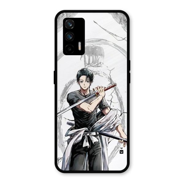 Yuta With Katana Metal Back Case for Realme GT 5G