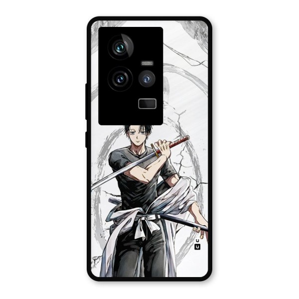 Yuta With Katana Metal Back Case for iQOO 11 5G