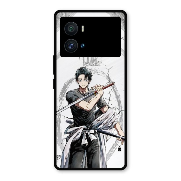 Yuta With Katana Metal Back Case for iQOO 9 Pro