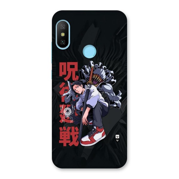 Yuta With Rika Back Case for Redmi 6 Pro