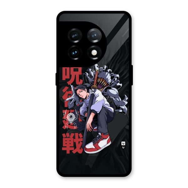 Yuta With Rika Glass Back Case for OnePlus 11