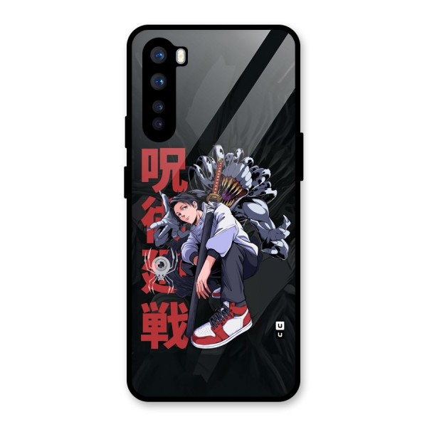 Yuta With Rika Glass Back Case for OnePlus Nord