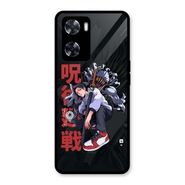 Yuta With Rika Glass Back Case for Oppo A57 2022