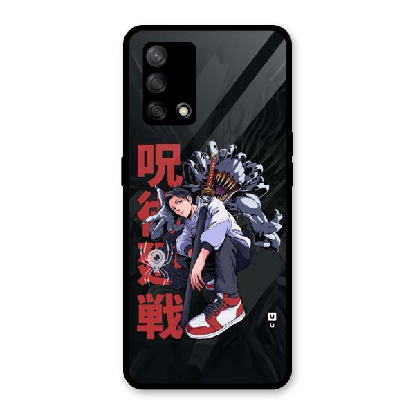 Yuta With Rika Glass Back Case for Oppo F19