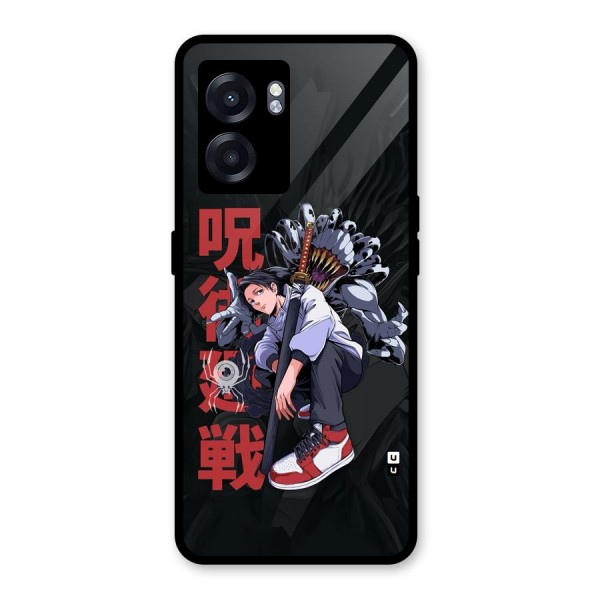 Yuta With Rika Glass Back Case for Oppo K10 (5G)