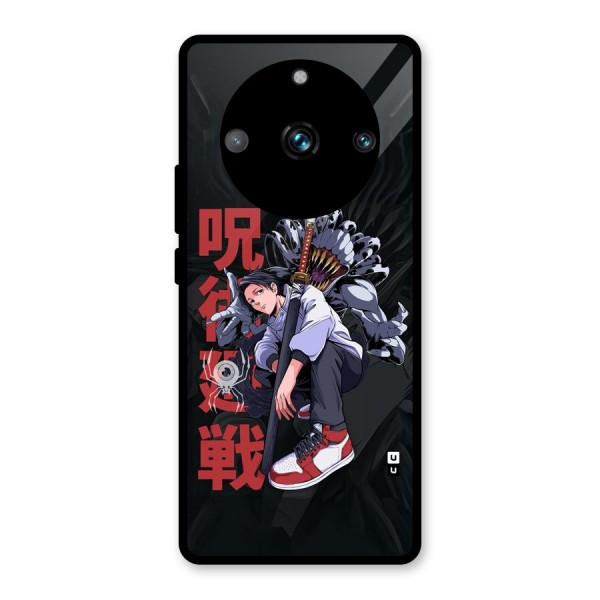 Yuta With Rika Glass Back Case for Realme 11 Pro