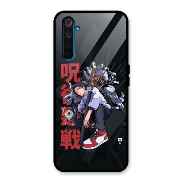 Yuta With Rika Glass Back Case for Realme 6 Pro