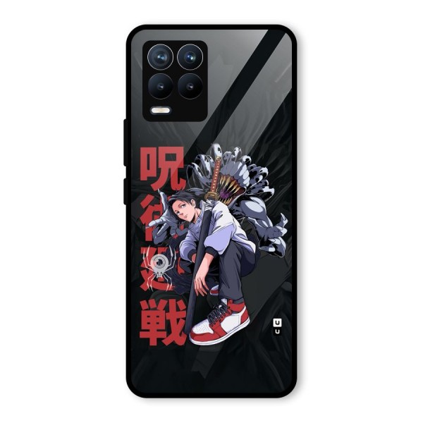 Yuta With Rika Glass Back Case for Realme 8