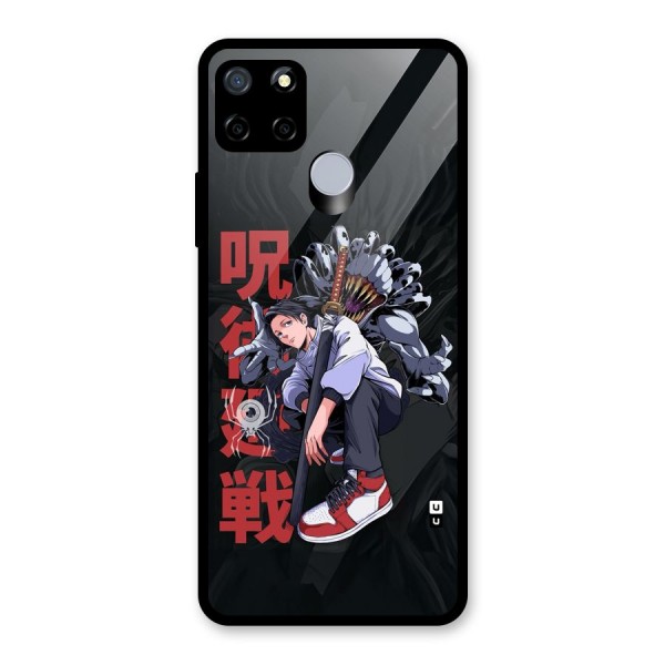 Yuta With Rika Glass Back Case for Realme Narzo 20