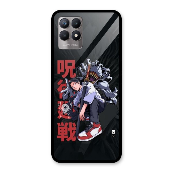 Yuta With Rika Glass Back Case for Realme Narzo 50