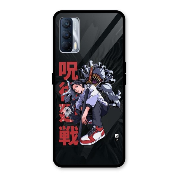 Yuta With Rika Glass Back Case for Realme X7