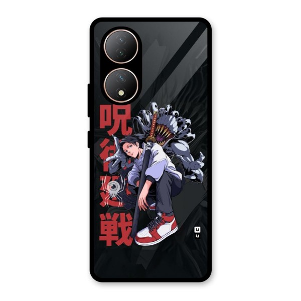 Yuta With Rika Glass Back Case for Vivo T2