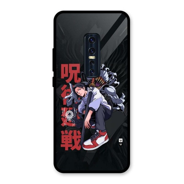 Yuta With Rika Glass Back Case for Vivo V17 Pro