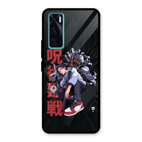 Yuta With Rika Glass Back Case for Vivo V20 SE