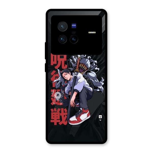 Yuta With Rika Glass Back Case for Vivo X80