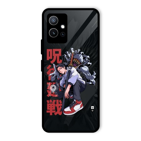 Yuta With Rika Glass Back Case for Vivo iQOO Z6