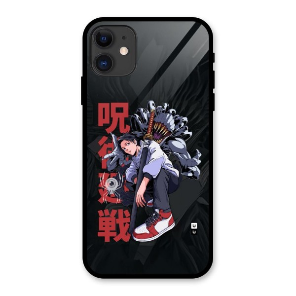 Yuta With Rika Glass Back Case for iPhone 11