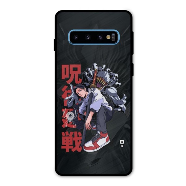 Yuta With Rika Metal Back Case for Galaxy S10