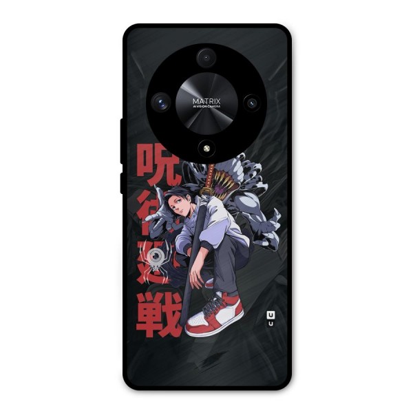 Yuta With Rika Metal Back Case for Honor X9b